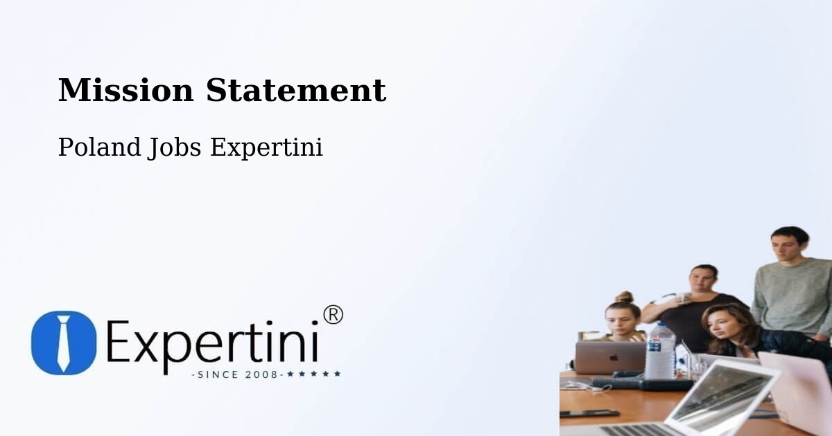 Corporate Mission – Teresin - Poland Jobs Expertini